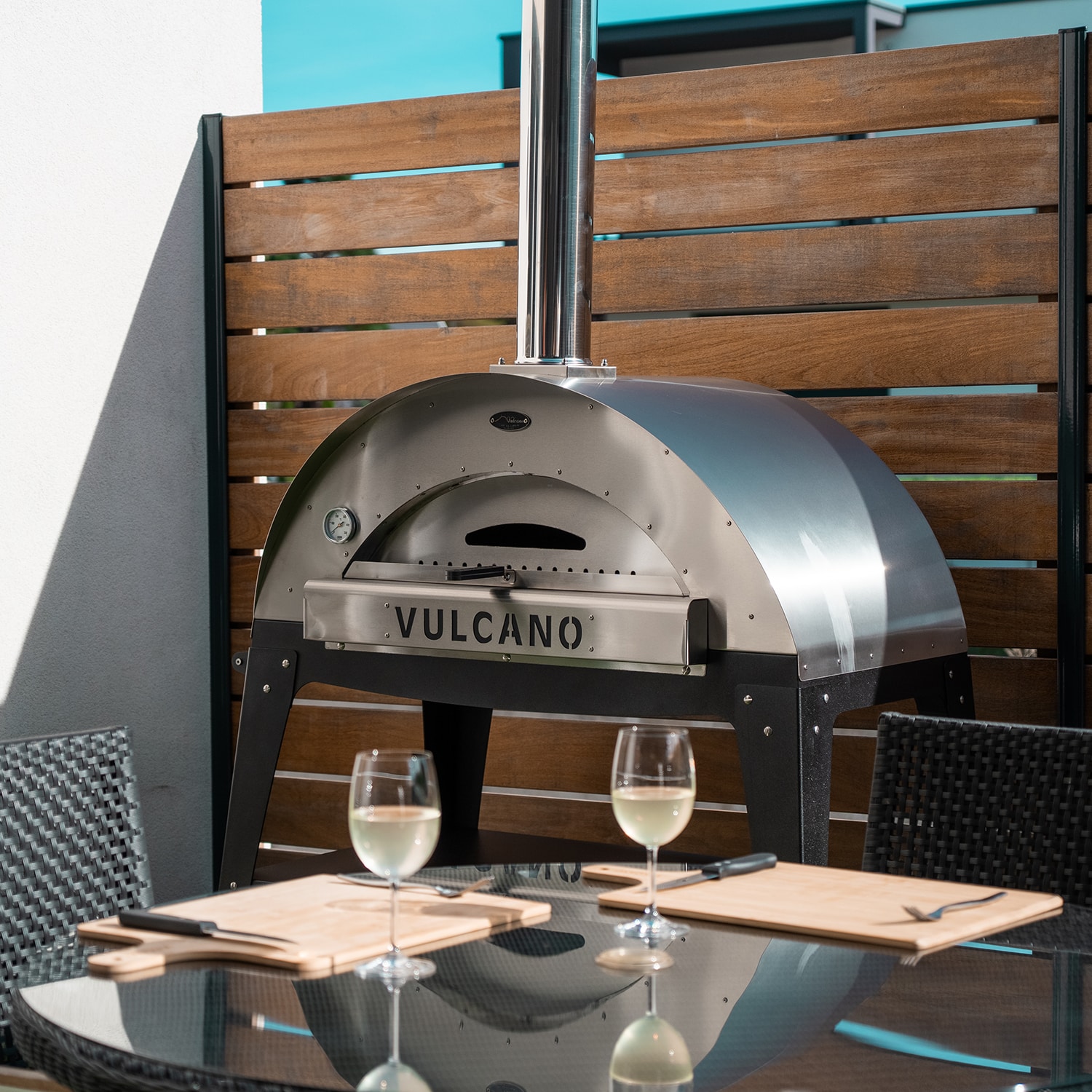 Four à Pizza Professionnel Vulcano Vésuve