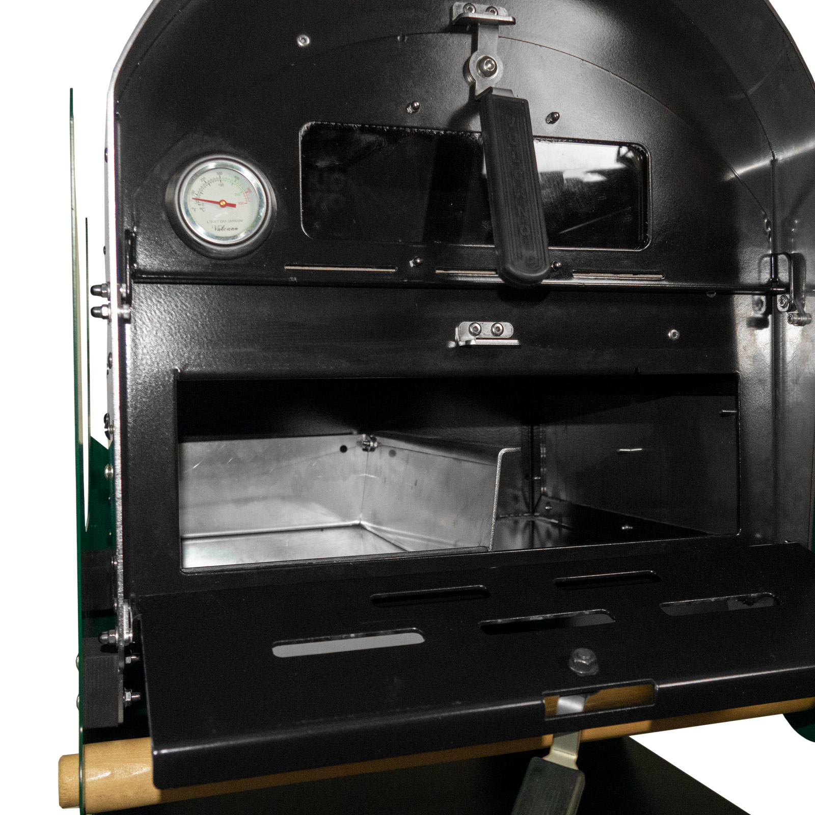 Four à pizza design Vulcano Efala zoom tiroir à cendres