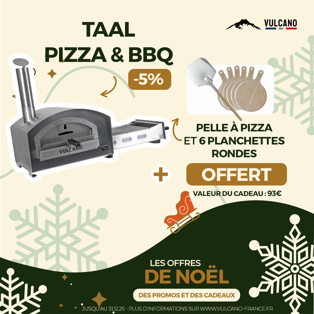 Pack Vulcano Taal bbq de Noël