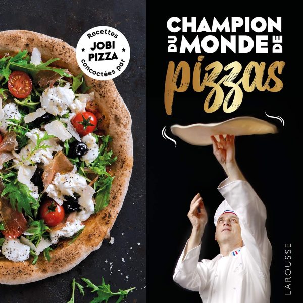 livre_jobi_pizza_champion_du_monde_pizza Couverture livre Denis Job, Champion du monde de pizzas